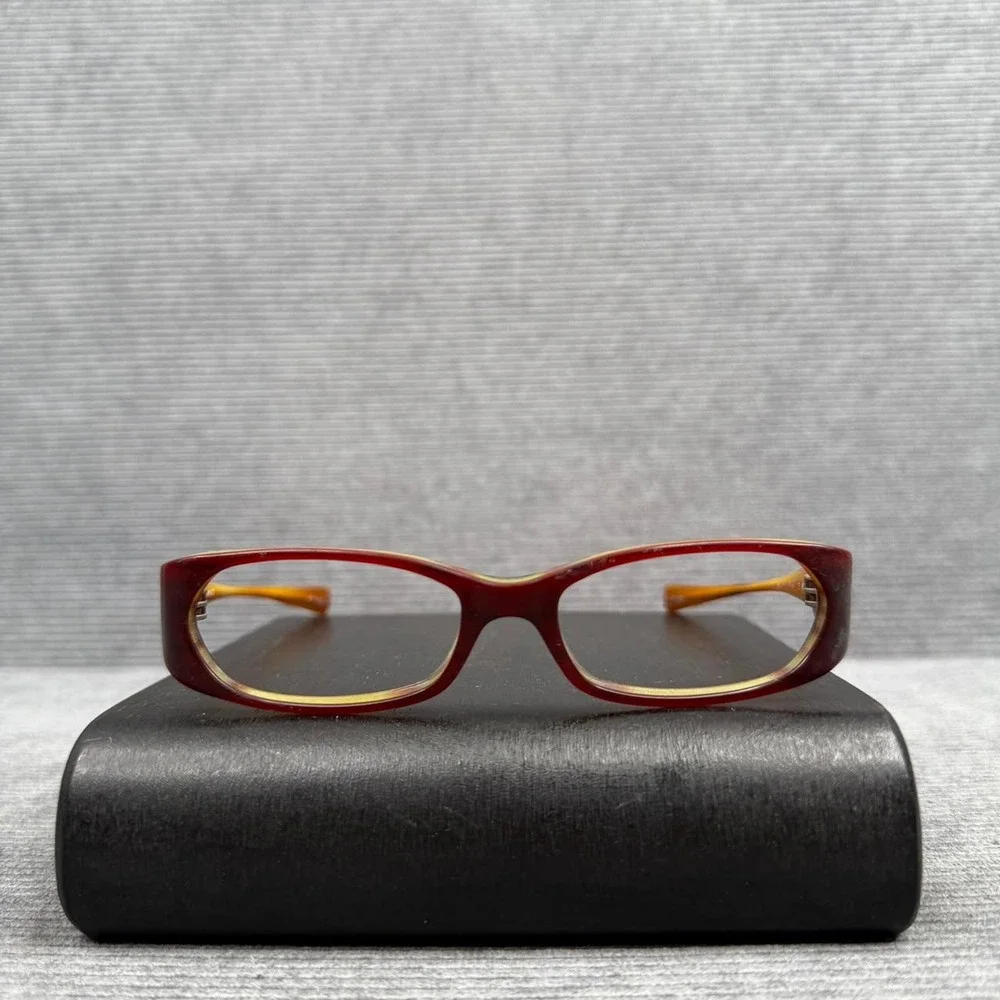 Oakley Spontaneous 2.0 Eyeglasses Striped Plum Rectangular Frames 130 52-16 Y2k